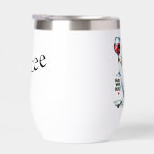 Meer wijn alsjeblieft Snowman Drink Wine (Rechts)