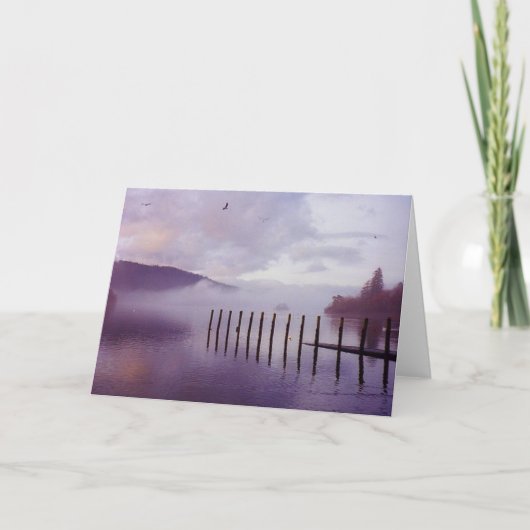 Meer Windermere Feestdagen Kaart (Voorkant)