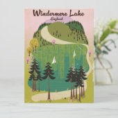 meer windermere Reisposter (Staand voorkant)