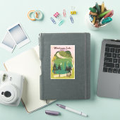 meer windermere Reisposter Sticker (iPad Cover)