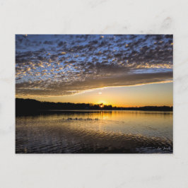 Meer Winnemaug Sunrise Briefkaart