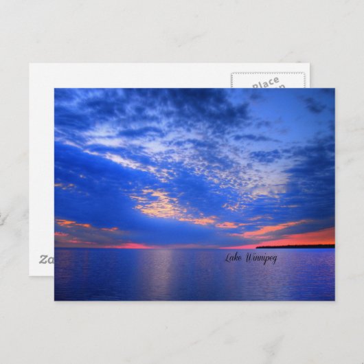 Meer Winnipeg Briefkaart (Voorkant / Achterkant)