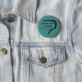 Meer yarn alsjeblieft Badge Ronde Button 5,7 Cm (In situ)