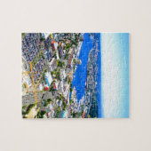 meer zeillandschap seattle in het centrum van de s legpuzzel (Horizontaal)