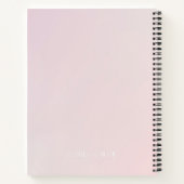 Meer zelfliefhebbers voor grote spiralen notebooks notitieboek (Achterkant)