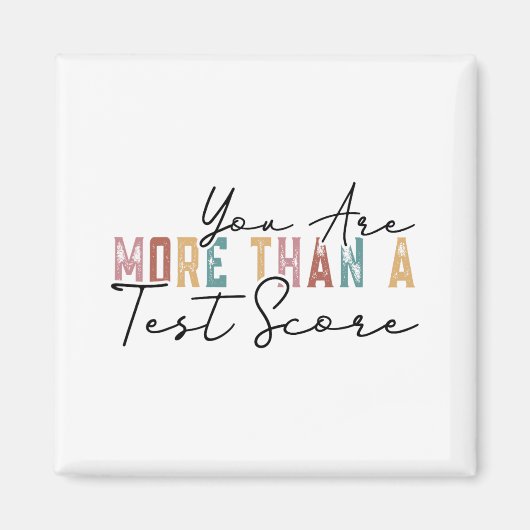 meer zijn dan een testscore Koele testdag t Magneet (Voorkant)