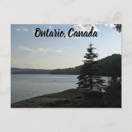 Meer - zomer - reizen - Ontario - canada Briefkaart