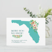 Meer Zon Geen Sneeuw Florida Kaart Verhuizen (Staand voorkant)