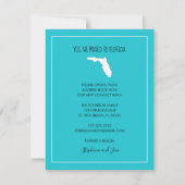 Meer zon! Geen sneeuw! Nieuw adres in Florida Aankondiging (Achterkant)