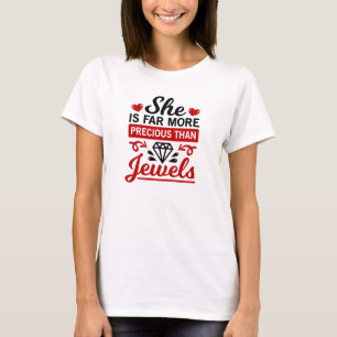 Meer zorgen baren Minder Christelijk T-shirt