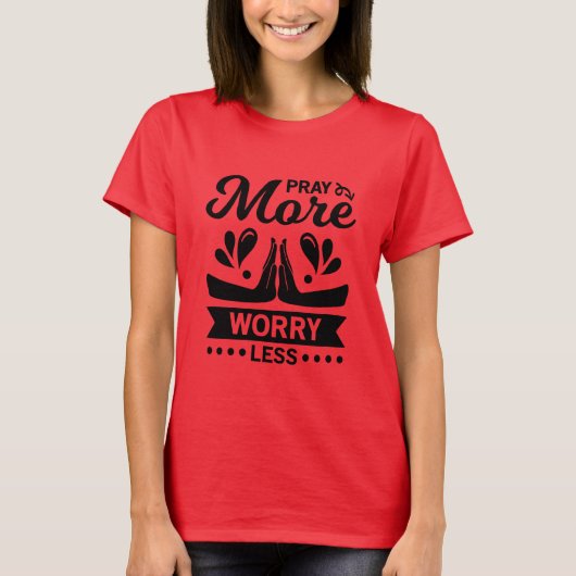 Meer zorgen baren Minder T-shirt (Voorkant)
