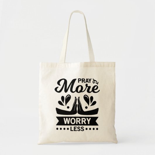Meer zorgen baren Minder Tote Bag (Voorkant)