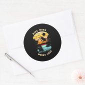 Meer zorgen, minder ronde sticker (Envelop)