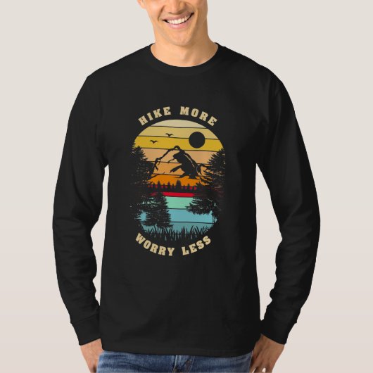 Meer zorgen, minder t-shirt (Voorkant)