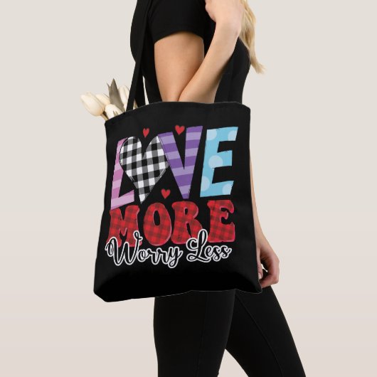 Meer zorgen, Valentijnsdag Tote Bag (Dichtbij)