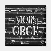 Meer zwart-witmuziek magneet (Voorkant)