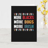 Meer zwarten meer honden meer Iers Kaart (Gele Bloem)