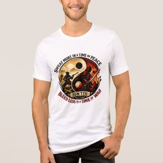 Meer zweten, minder bloeden T-shirt