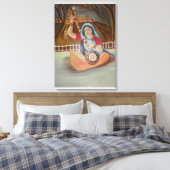 Meera Bai Oil schilderij op canvas (Insitu (Slaapkamer))