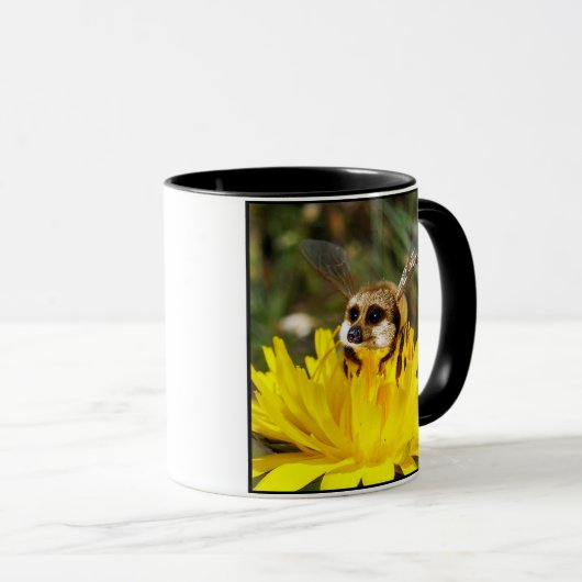 Meerbee mok (Voorkant rechts)