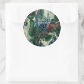 Meerbes Ronde Sticker (Tas)