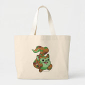 Meerca Camouflage Grote Tote Bag (Voorkant)