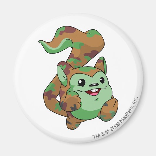 Meerca Camouflage Magneet (Voorkant)