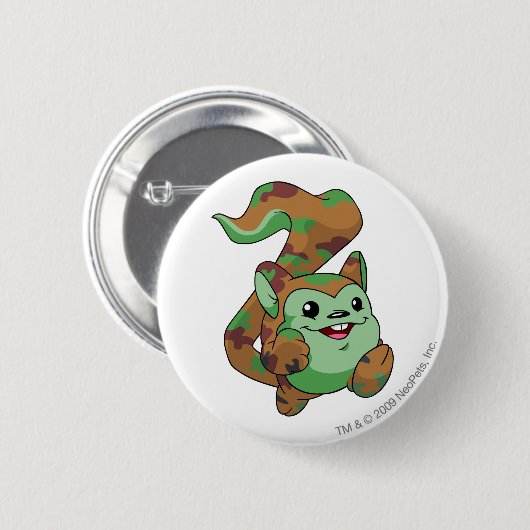 Meerca Camouflage Ronde Button 5,7 Cm (Voorkant /achterkant)