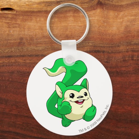 Meerca Green Sleutelhanger (Voorkant)