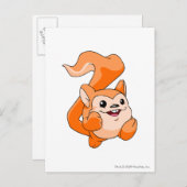 Meerca Sinaasappel Briefkaart (Voorkant / Achterkant)