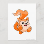 Meerca Sinaasappel Briefkaart (Voorkant)