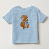Meerca Sinaasappel Kinder Shirts (Voorkant)