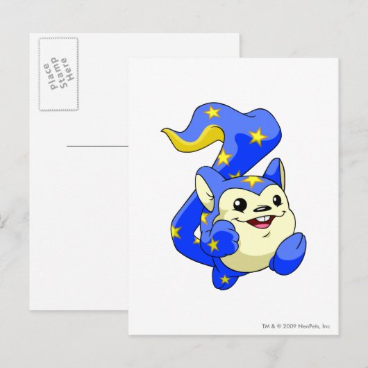 Meerca Starry Briefkaart (Voorkant / Achterkant)