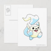 Meerca White Briefkaart (Voorkant / Achterkant)