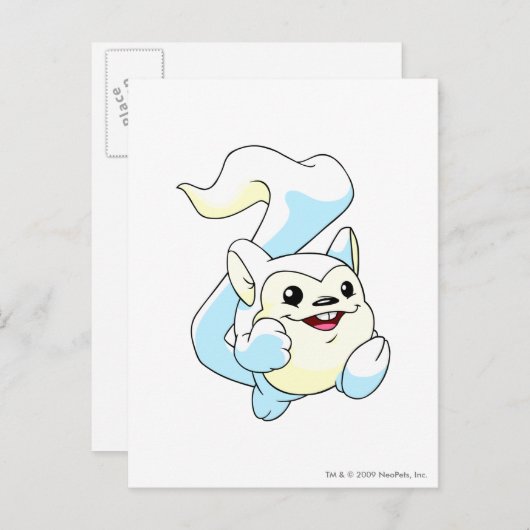 Meerca White Briefkaart (Voorkant / Achterkant)