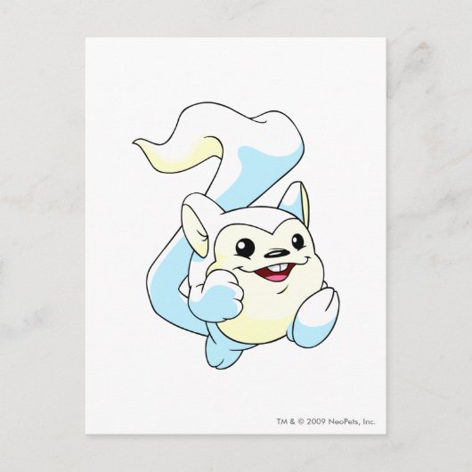 Meerca White Briefkaart (Voorkant)