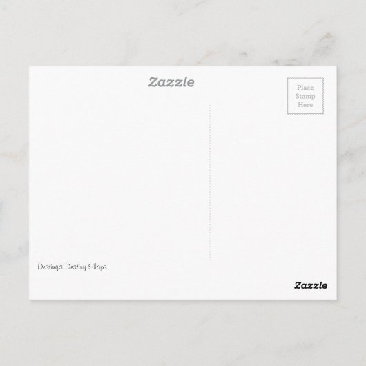 Meercat Briefkaart (Achterkant)