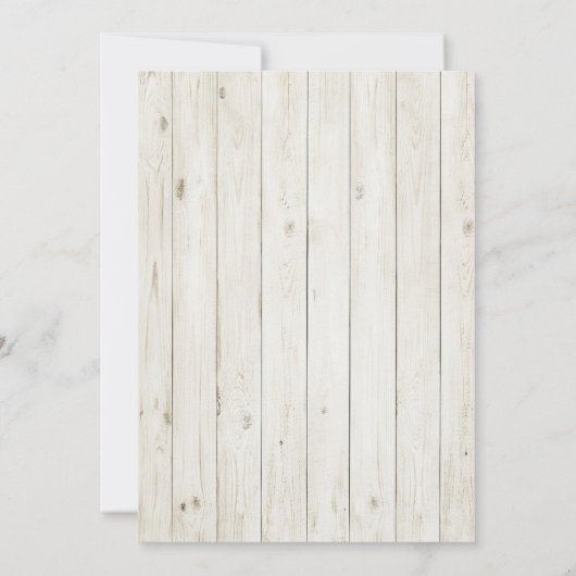 Meerdaagse Planten met een modern Succulent Rusti Kaart (Achterkant)