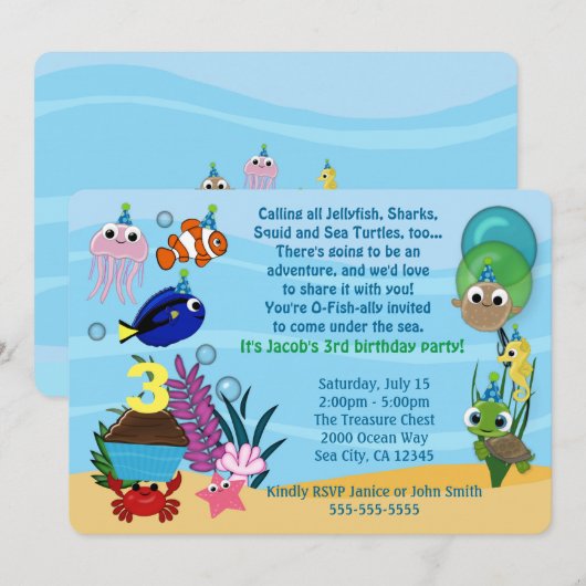 Meerdaagse uitnodigingen tot het indienen van zeed (Voorkant / Achterkant)