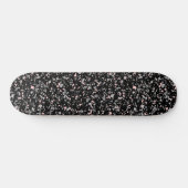 Meerdechips met abstracte textuur persoonlijk skateboard (Horizontaal)