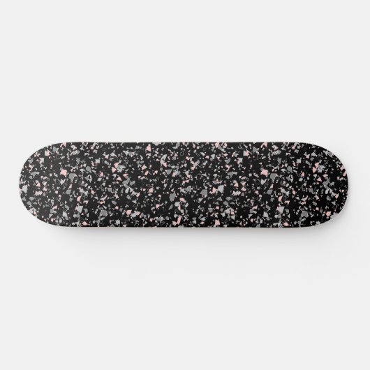 Meerdechips met abstracte textuur persoonlijk skateboard (Horizontaal)