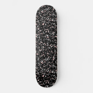 Meerdechips met abstracte textuur persoonlijk skateboard