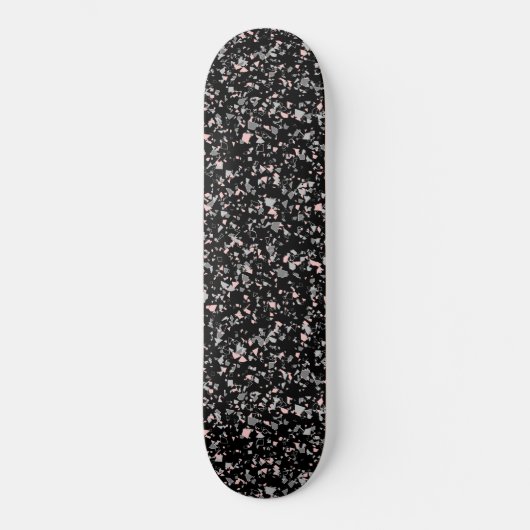 Meerdechips met abstracte textuur persoonlijk skateboard (Voorkant)