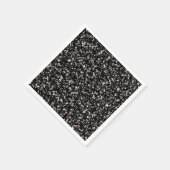 Meerdechips met abstracte textuur servet (Hoek)