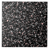 Meerdechips met abstracte textuur tegeltje (Voorkant)