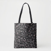 Meerdechips met abstracte textuur tote bag (Voorkant)