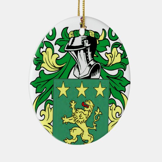 Meerdeklaag van wapens keramisch ornament (Rechts)