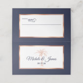 Meerdenhuwelijk Roos goudkoperpalm Plaatskaartje (Buitenkant ongevouwen)