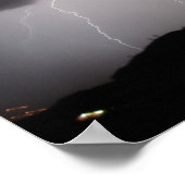 Meerdere blikseminslagen poster (Hoek)