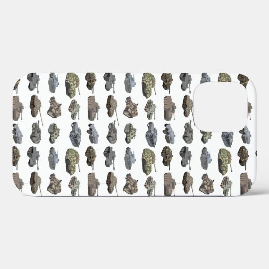 Meerdere Duitse WW2-tanks Case-Mate iPhone Case (Achterkant (horizontaal))